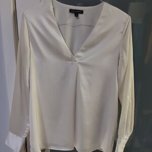 Banana Republic Cream Relaxed Blouse